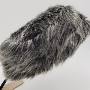 Pill Box Hat Faux Fur? Silver fox